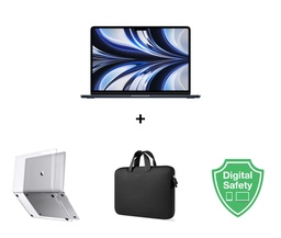 MacBook Air M2 + Hard shell Case + Carry Bag + Digital Safety Package